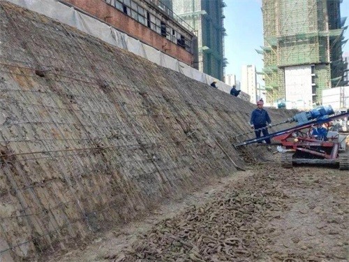 河西建筑边坡支护