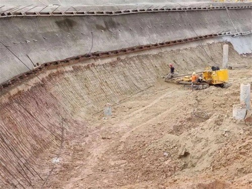 河西基坑边坡加固